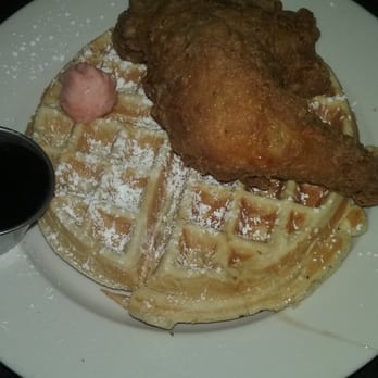 Melba's Restaurant - Chicken and eggnog waffles... eehhh - Southern Near Me - New York, New York