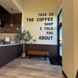 coffee bar area coffee bar area