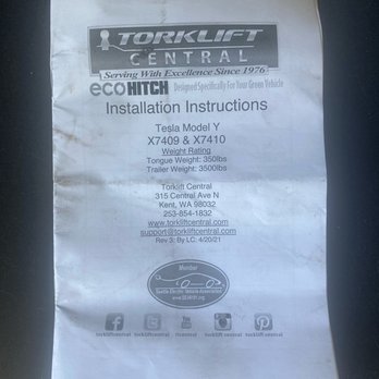 Rack N Road - TorkLift Central ecoHitch specific for our car - Outdoor Gear Near Me - San Jose, California