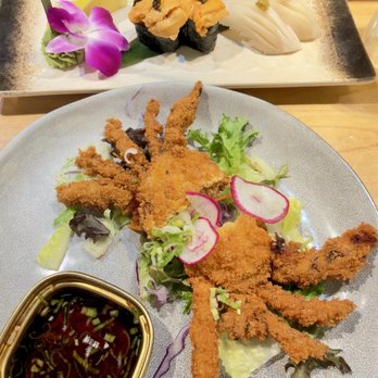 Dada Sushi Izakaya - Soft shell crab .. crunchy and yummy - Sushi Bars Near Me - Corona, California Dada Sushi Izakaya - Soft shell crab .. crunchy and yummy - Sushi Bars Near Me - Corona, California