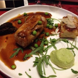 La Petite Fugue - Lapereau aux morilles et risotto