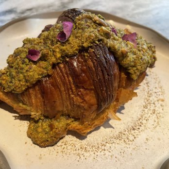 Librae Bakery - Pistachio rose croissant - Bakeries Near Me - New York, New York