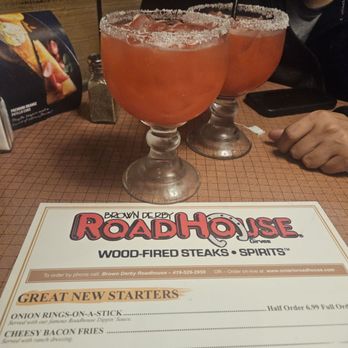 Brown Derby Road House - Strawberry Margaritas - Steakhouses Near Me - Mansfield, Ohio