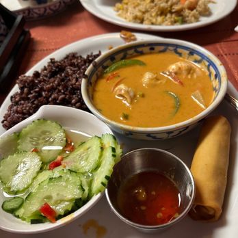 Melody Thai Cuisine - This pineapple curry is - Thai Near Me - Menifee, California Melody Thai Cuisine - This pineapple curry is - Thai Near Me - Menifee, California