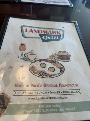 Menu photo 2 Landmark Grill Midvale, UT Menu photo 2 Landmark Grill Midvale, UT