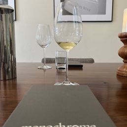 two glasses of wine on a table