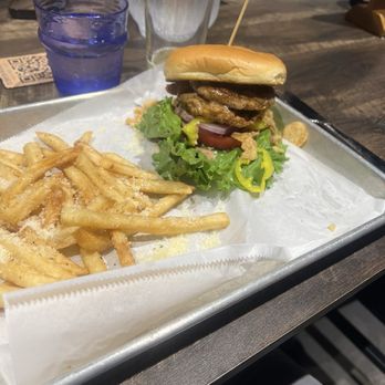 Celebration Brewing Company - Fried green tomato sandwich - Breweries Near Me - Celebration, Florida Celebration Brewing Company - Fried green tomato sandwich - Breweries Near Me - Celebration, Florida