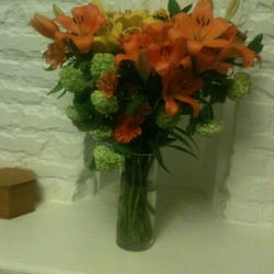 Four Seasons Florist - One of two arrangements from the bunch delivered.