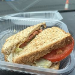 Cornerstone Kitchen - Freshly made veggie sandwich