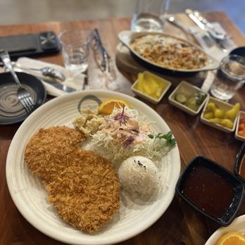 Golden Wang Donkatsu - Half and half - Asian Fusion Near Me - Dublin, California Golden Wang Donkatsu - Half and half - Asian Fusion Near Me - Dublin, California