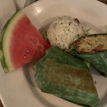 Cafe Karibo - Curried Chicken Salad Wrap Sandwich - Seafood Near Me - Fernandina Beach, Florida Cafe Karibo - Curried Chicken Salad Wrap Sandwich - Seafood Near Me - Fernandina Beach, Florida