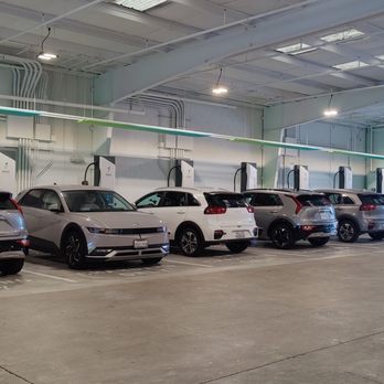Electrify America - Harrison Street - Car charging area - EV Charging Stations Near Me - San Francisco, California