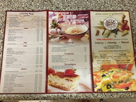 Menu photo 8 Joe's Pizza Pasta & Subs Plano, TX Menu photo 8 Joe's Pizza Pasta & Subs Plano, TX
