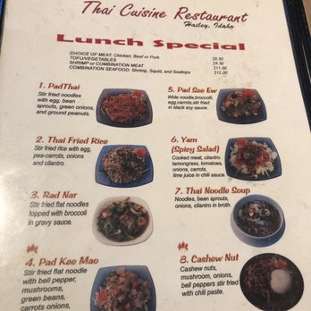 Dang's Thai Cuisine & Sushi Bar - Thai Near Me - Hailey, Idaho