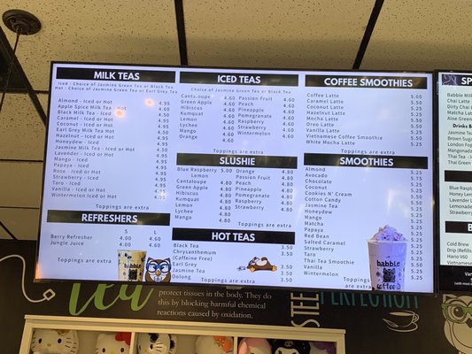 Menu photo 4 Babble Oklahoma City, OK