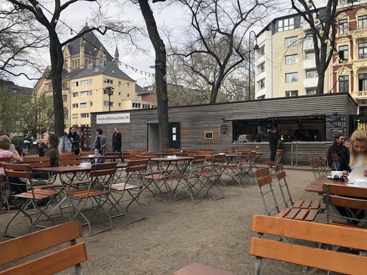 Biergarten Rathenauplatz Veedelstreff by null
