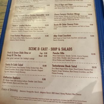 El Rancho Hotel - July 2025 menu - Hotels Near Me - Gallup, New Mexico