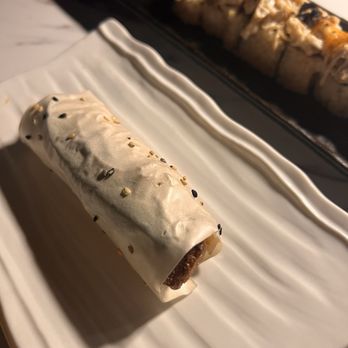 Shojin - Baked "Crab Cake" Hand Roll - 11/10! - Japanese Near Me - Los Angeles, California Shojin - Baked "Crab Cake" Hand Roll - 11/10! - Japanese Near Me - Los Angeles, California