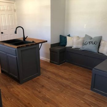 Central Oklahoma Handy-Hand Services - a kitchen island with a sink - Handyman Near Me Central Oklahoma Handy-Hand Services - a kitchen island with a sink - Handyman Near Me