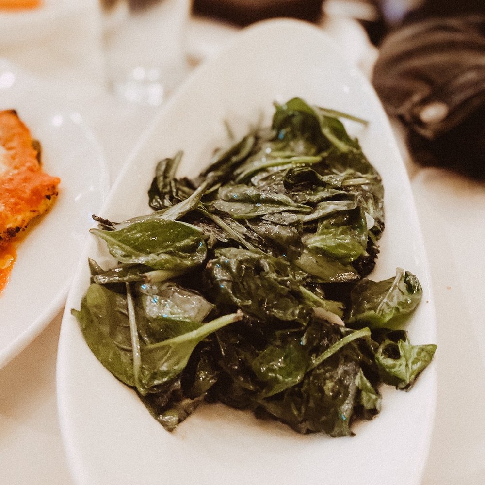 Carmine's - Sauteed Spinach - Italian Near Me - Chicago, Illinois Carmine's - Sauteed Spinach - Italian Near Me - Chicago, Illinois