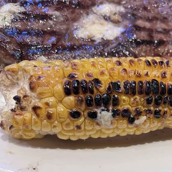 Black Angus Steakhouse - Big Bite missing on Corn - Steakhouses Near Me - Burbank, California