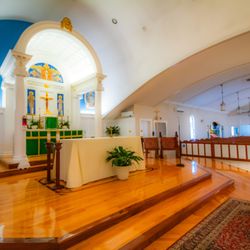 St Francis Xavier Church - Photograph taken on Sept 16, 2023 by John Huân Vu of San Jose, California. Not for commercial use without explicit permission from owner.