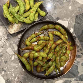 Utopia Sushi & Ramen - Spicy garlic edamame - Sushi Bars Near Me - Corona, California Utopia Sushi & Ramen - Spicy garlic edamame - Sushi Bars Near Me - Corona, California
