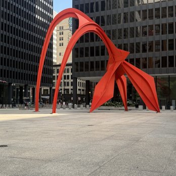 Inside Chicago Walking Tours - Alexander Calder sculpture - Architectural Tours Near Me - Chicago, Illinois