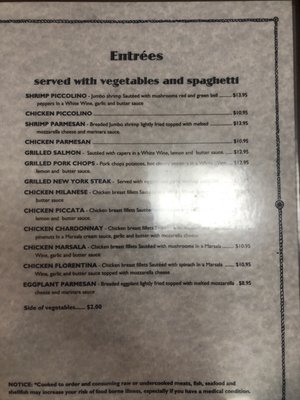 Menu photo 4 Piccolino Restaurant Hagerman, NM