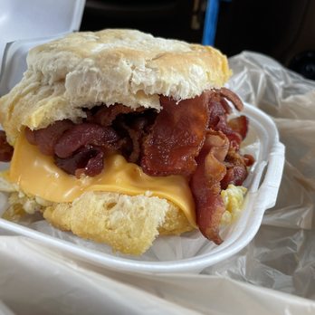 Key's Fuel Mart - Bacon biscuit sandwich - Gas Stations Near Me - Gretna, Louisiana Key's Fuel Mart - Bacon biscuit sandwich - Gas Stations Near Me - Gretna, Louisiana