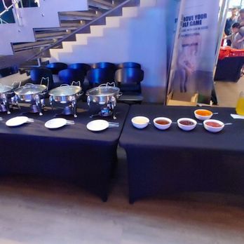 Game of Irons - Buffet set up - Golf Near Me - Oak Brook, Illinois