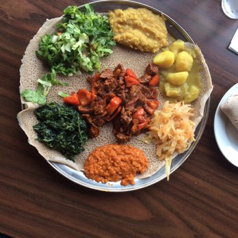 Keren Restaurant - Keren Special with beef - Ethiopian Near Me - Washington, DC, District of Columbia