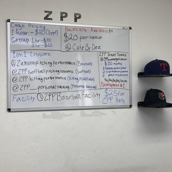ZPP Baseball Softball Facility - Pricing went up from $40 for 30min to $60 and also for 4 lessons it's $160 which is still great pricing for great coaching! - Baseball Fields Near Me - Montebello, California