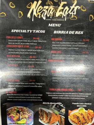 Menu photo 4 Neza Eats Menifee, CA