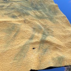 Atomic wash - Dirt on my towel after a $14 "Deluxe" wash.
