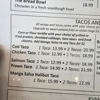 Bob's Chowder Bar - Seafood Near Me - Anacortes, Washington