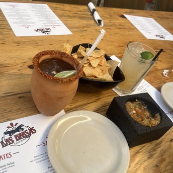 Las Brasas - Chips & salsa - so yummy & perfect spice level! - Mexican Near Me - Dallas, Texas