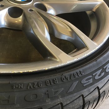 Eurobeatwheels - before: quarter of rim diameter with nasty curb rash - Wheel & Rim Repair Near Me - Rockville, Maryland Eurobeatwheels - before: quarter of rim diameter with nasty curb rash - Wheel & Rim Repair Near Me - Rockville, Maryland