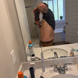Tan Republic Tacoma - I just wanted to be re-sprayed. because obviously the machine did not get my back.