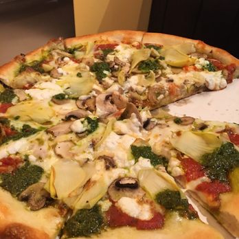 Dewey's Pizza - Fairlawn - Green Lantern pizza, minus 1 slice because I couldn't control myself - Pizza Near Me - Fairlawn, Ohio Dewey's Pizza - Fairlawn - Green Lantern pizza, minus 1 slice because I couldn't control myself - Pizza Near Me - Fairlawn, Ohio