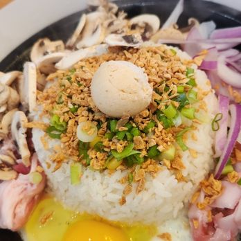 Sizzling Lunch - Kurobuta Pork Belly Pepper Rice with egg - Teppanyaki Near Me - Fremont, California Sizzling Lunch - Kurobuta Pork Belly Pepper Rice with egg - Teppanyaki Near Me - Fremont, California