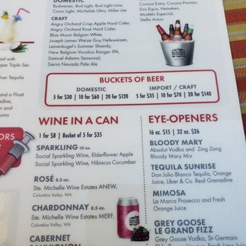 Golden Nugget Pool - Pool Menu - Swimming Pools Near Me - Las Vegas, Nevada