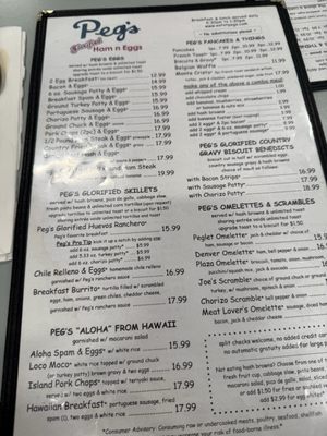 Menu photo 4 Peg's Glorified Ham and Eggs Sparks, NV Menu photo 4 Peg's Glorified Ham and Eggs Sparks, NV