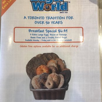 Bagel World - Breakfast & Brunch Near Me - Newmarket, Ontario