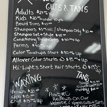 Express Cuts & Tans - Price list. Would like to see a senior rate - Hair Salons Near Me - Reno, Nevada Express Cuts & Tans - Price list. Would like to see a senior rate - Hair Salons Near Me - Reno, Nevada