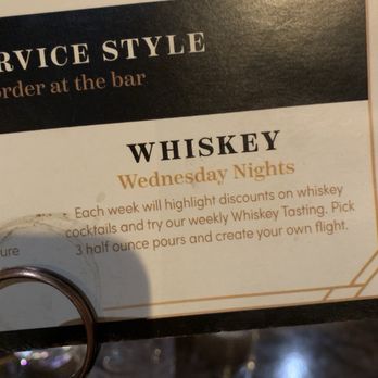 Inkwell Tavern - Wed: whiskey night  They also have (not pictured)... Mon: karaoke Tues: tacos and trivia - Cocktail Bars Near Me - Burbank, California