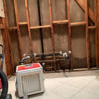 C & S Home Services - Water damage mold remediation in progress - General Contractors Near Me - Palm Desert, California