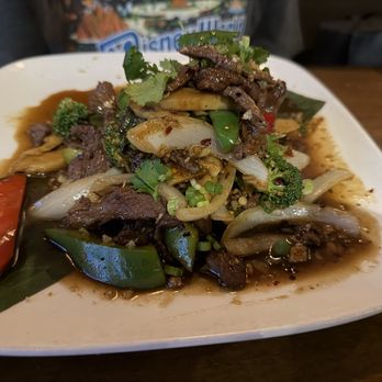 Smiley Thai and Sushi - Basil stir fry - Thai Near Me - Mount Juliet, Tennessee Smiley Thai and Sushi - Basil stir fry - Thai Near Me - Mount Juliet, Tennessee