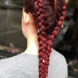 Hair Artistry by Valerie - Creative red created by Sidney