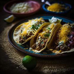 La Chingada Tacos & Tequila - Taco Plate